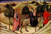 SANO di Pietro Flight to Egypt  predella panel china oil painting artist